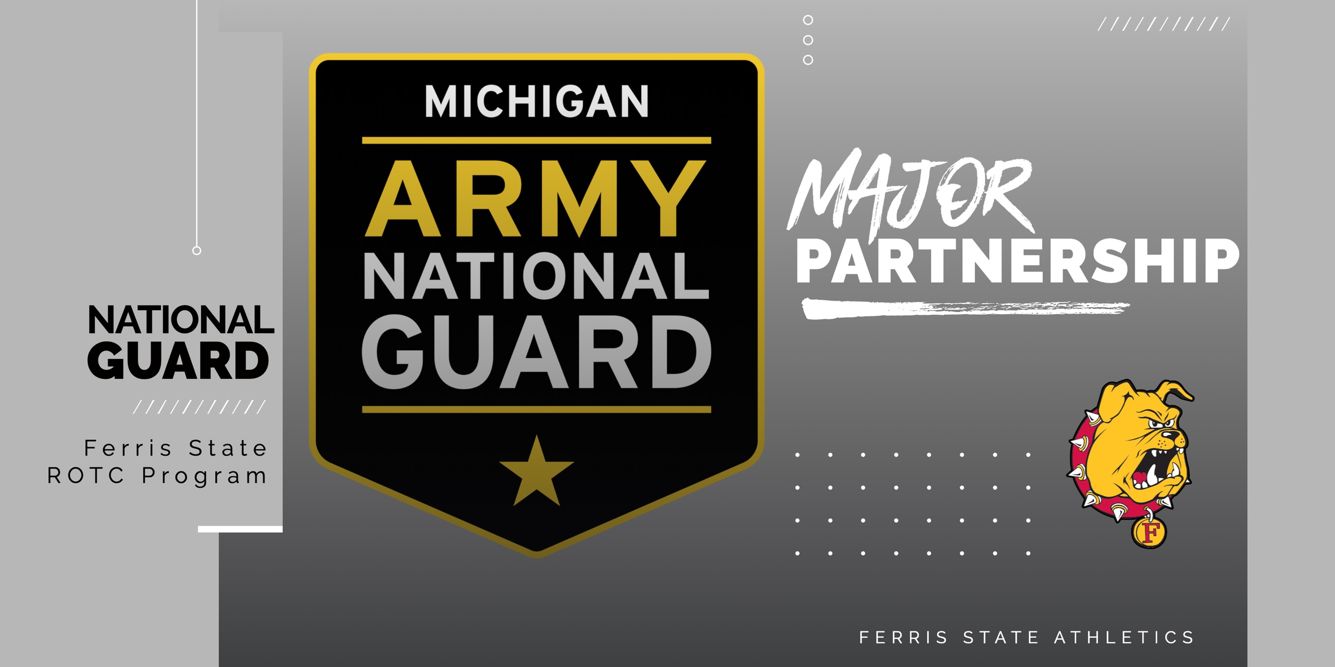 Ferris State Athletics Announces Major Partnership With The National Guard