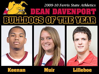 Trio Selected 2009-10 "Bulldogs Of The Year"