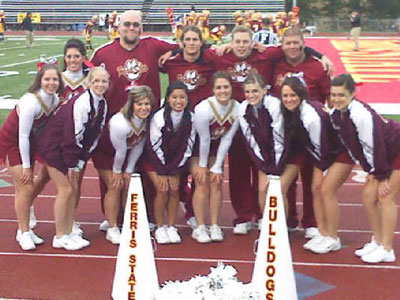 2009-10 Ferris Cheerleading Roster Set