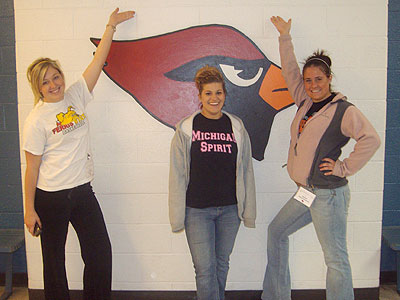 FSU Cheerleading Takes Part In Service Events