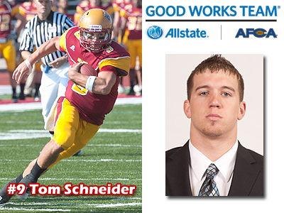 Schneider Among Good Works Team Nominees
