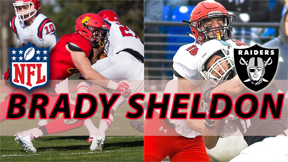 Ferris State's Brady Sheldon Earns NFL Opportunity With Oakland Raiders