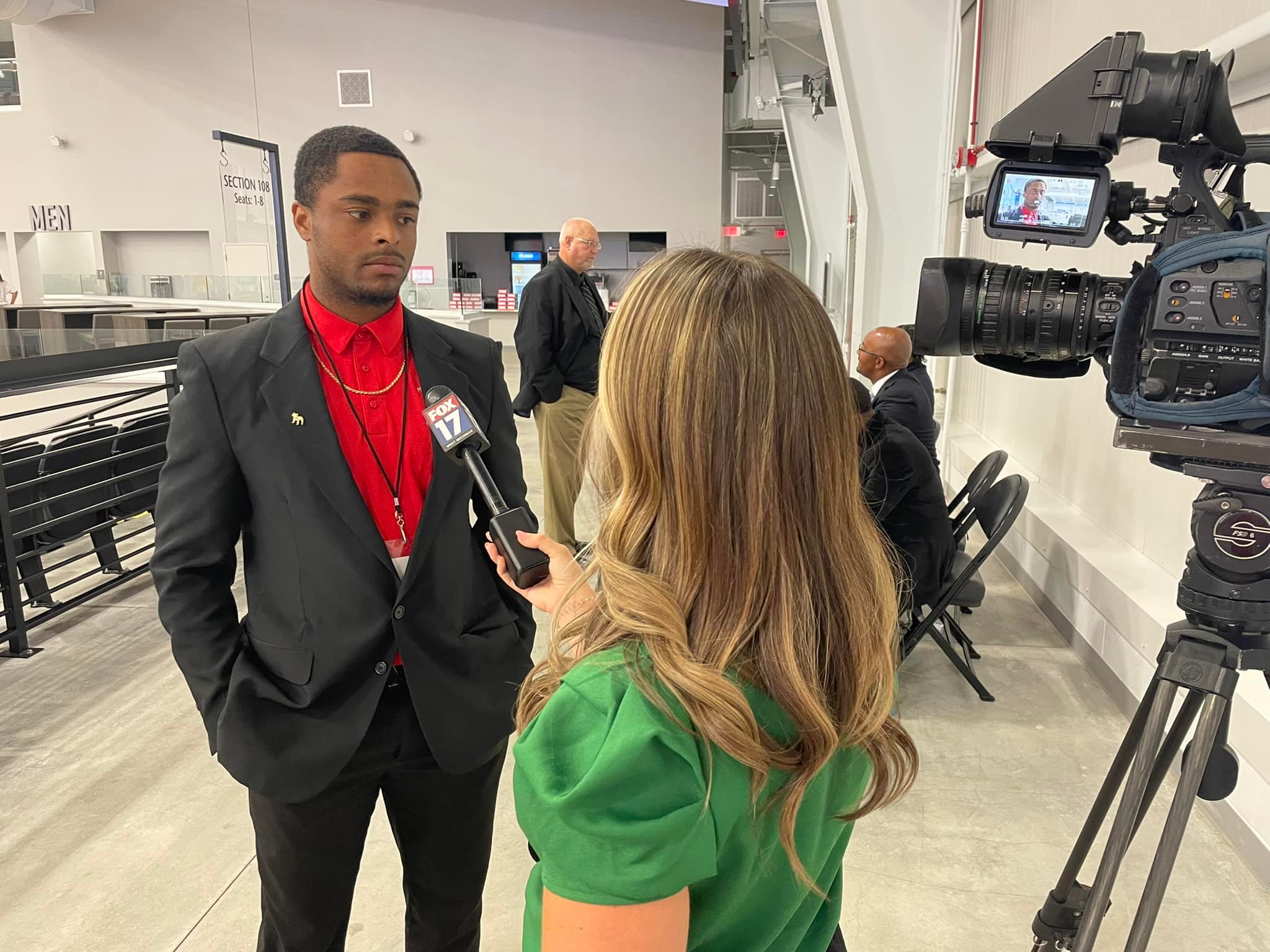 GLIAC Football Media Day - Cyntell Williams