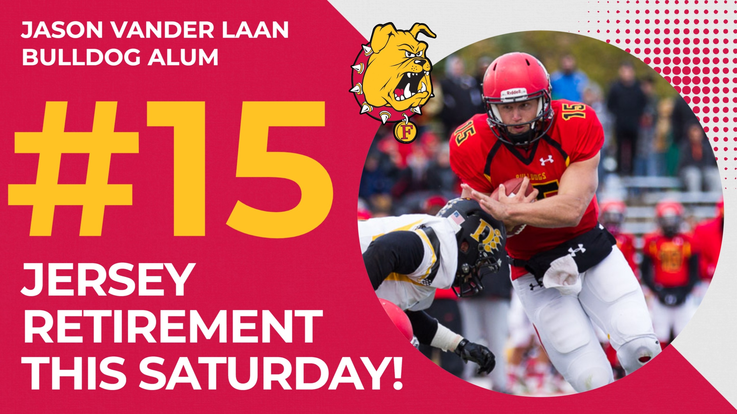 Ferris State To Retire Jersey Of Two-Time Harlon Hill Trophy Winner Jason Vander Laan This Saturday