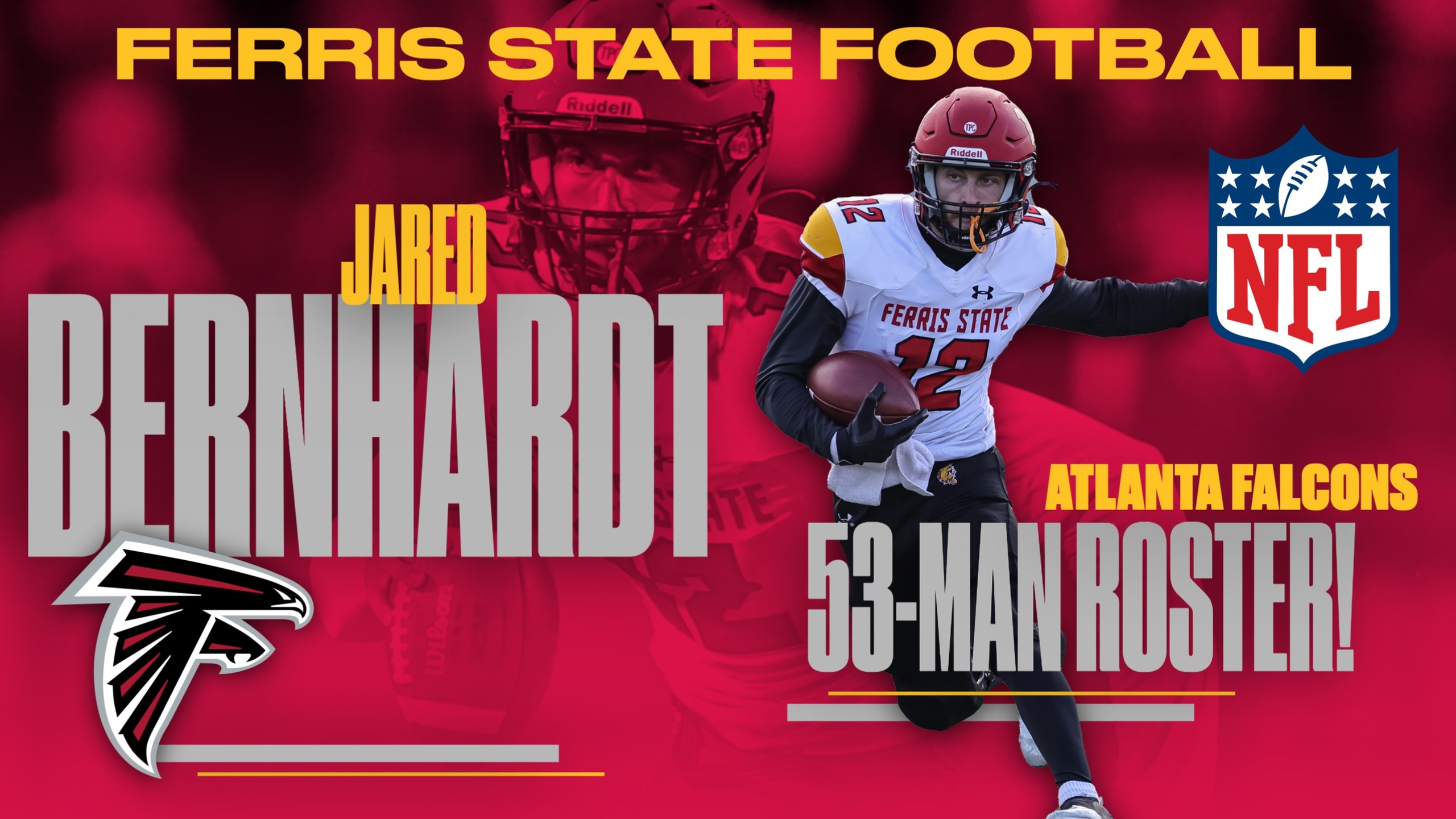 Bulldog National Champion Alum Jared Bernhardt Makes NFL 53-Man Roster With Atlanta Falcons