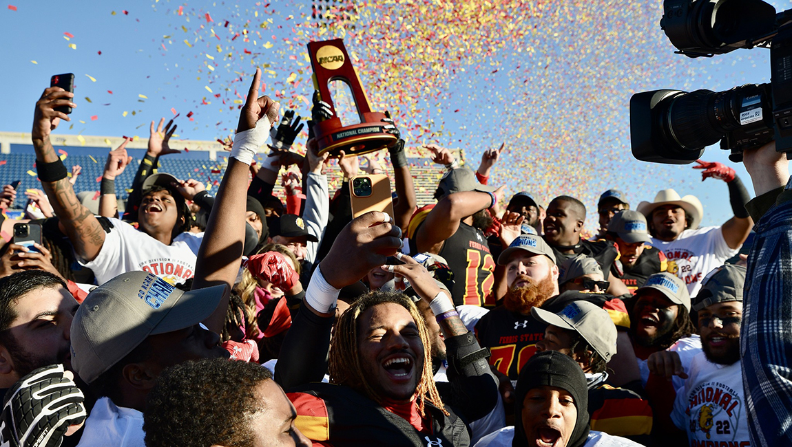 NATIONAL CHAMPIONS! Ferris State Wins Back-To-Back National Championships!