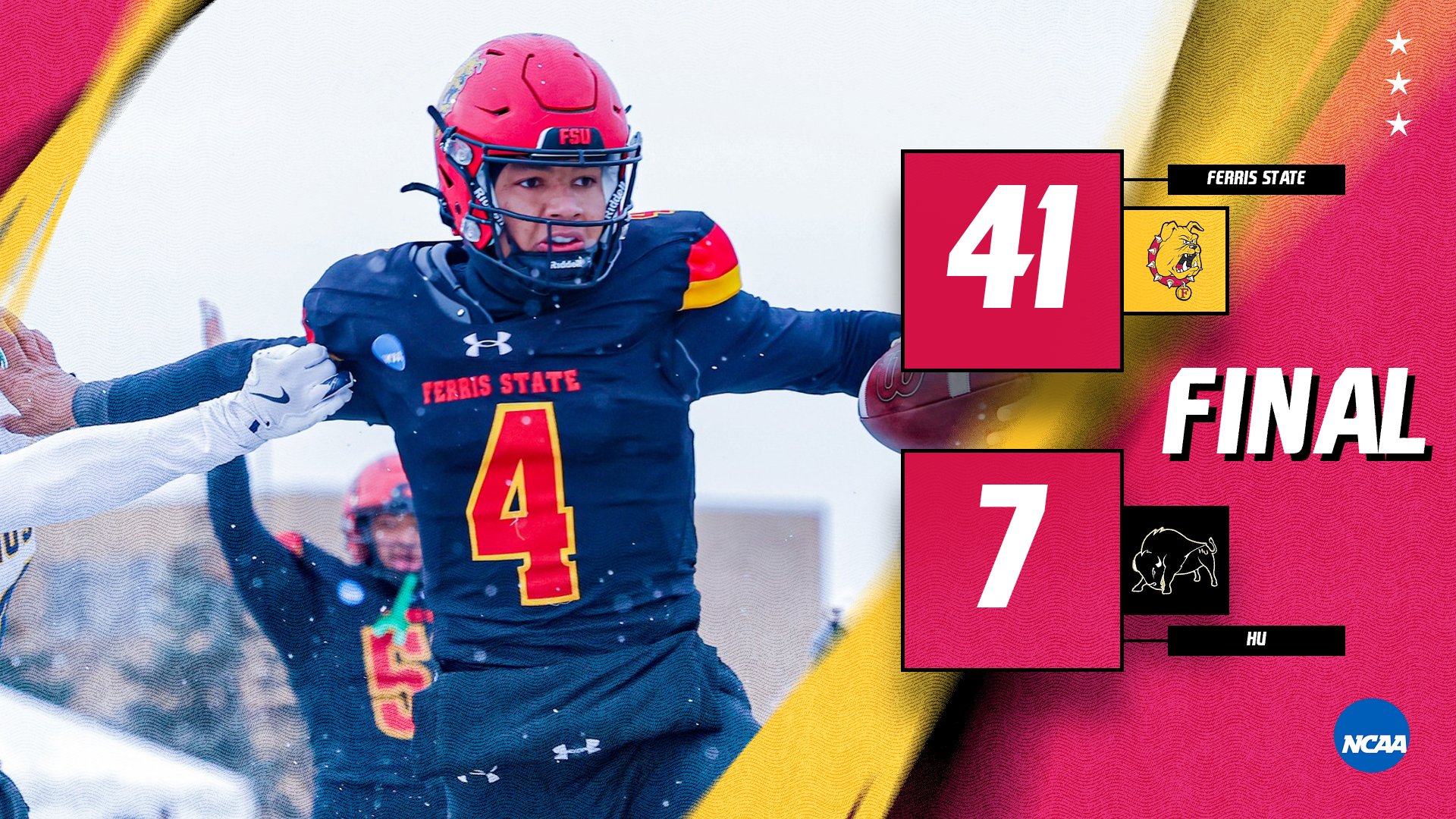 DAWGS ADVANCE! Ferris State Wins Showdown Over Harding To Reach D2 National Semifinals