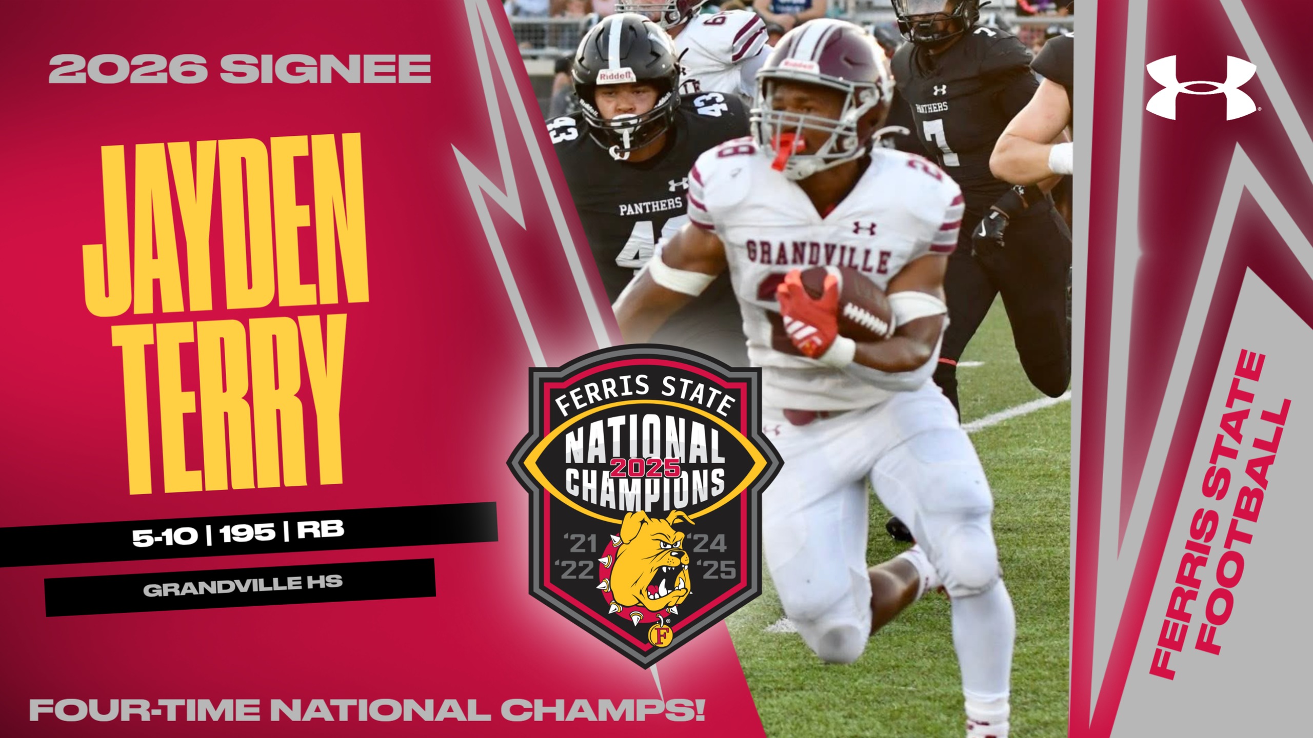 2026 Ferris State Football Signee: Jayden Terry