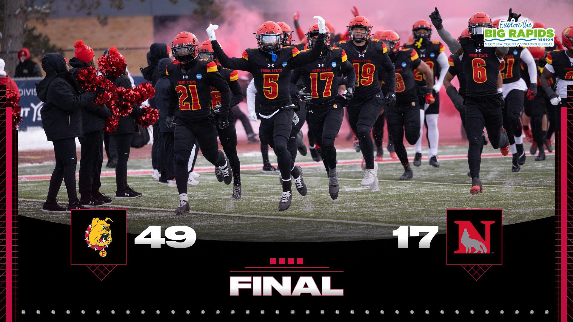 TEXAS BOUND! Ferris State Football Advances To D2 National Championship Game For Fifth Time With Big Semifinal Win