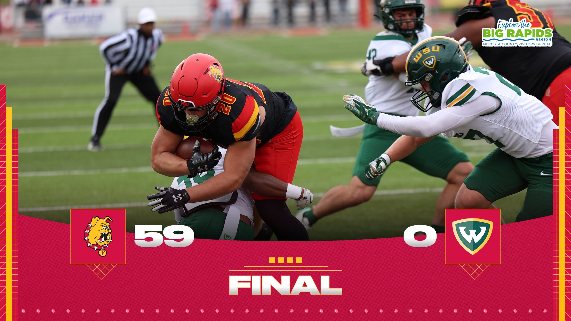 Nation's Top-Ranked Bulldogs Pitch Third-Straight Shutout by Beating Wayne State For School-Record 20th Consecutive Win