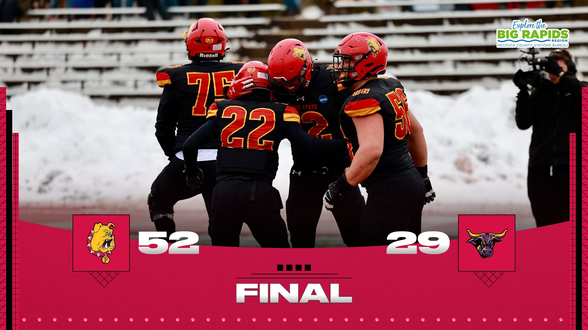 SEMIFINAL BOUND! Ferris State Advances To D2 Semifinals With Big Win In Super Region Three Title Game