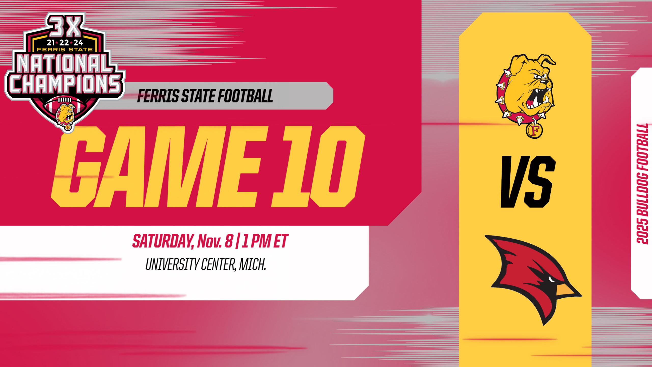 PREVIEW: #1 Ferris State Faces SVSU In 50th Consecutive Meeting This Saturday
