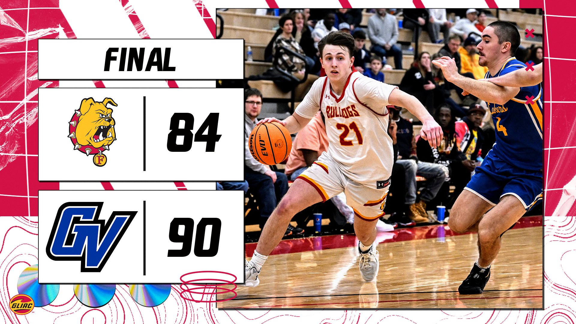 Ferris State Drops Regular-Season Finale At GVSU Despite Late Charge