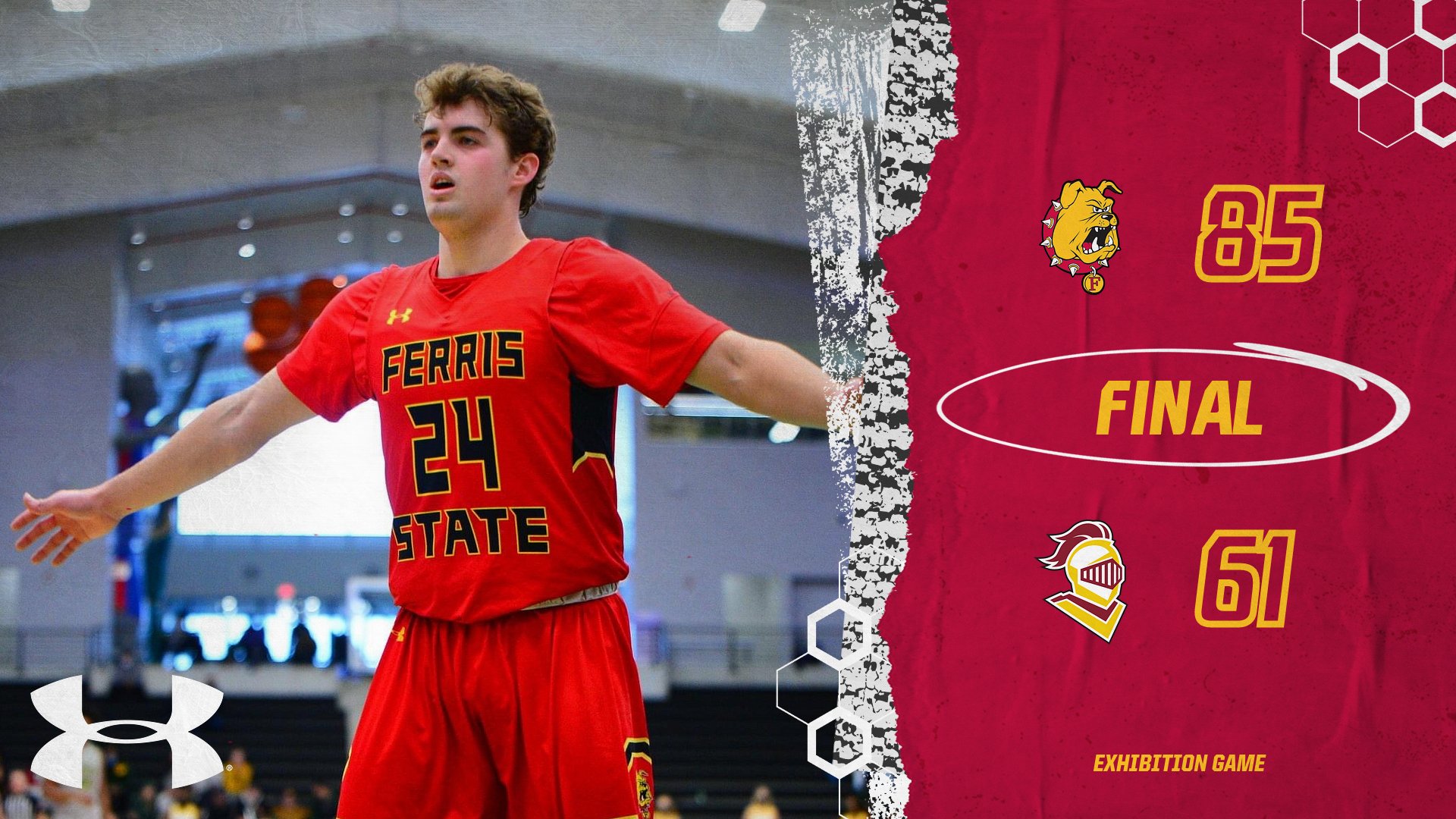 Bulldogs Pull Away From Calvin In Exhibition Triumph