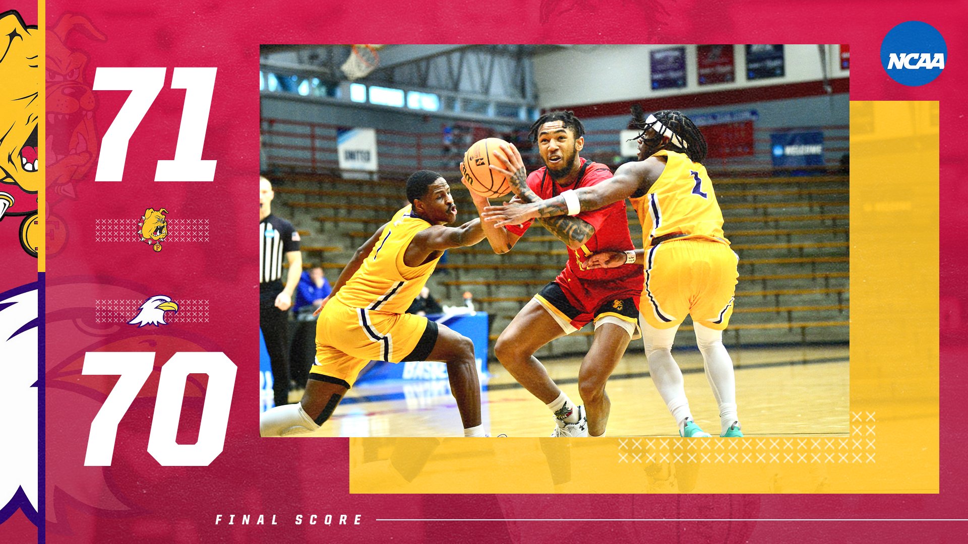 NCAA TOURNAMENT VICTORY! Ferris State Moves On In The Big Dance With Regional Quarterfinal Win