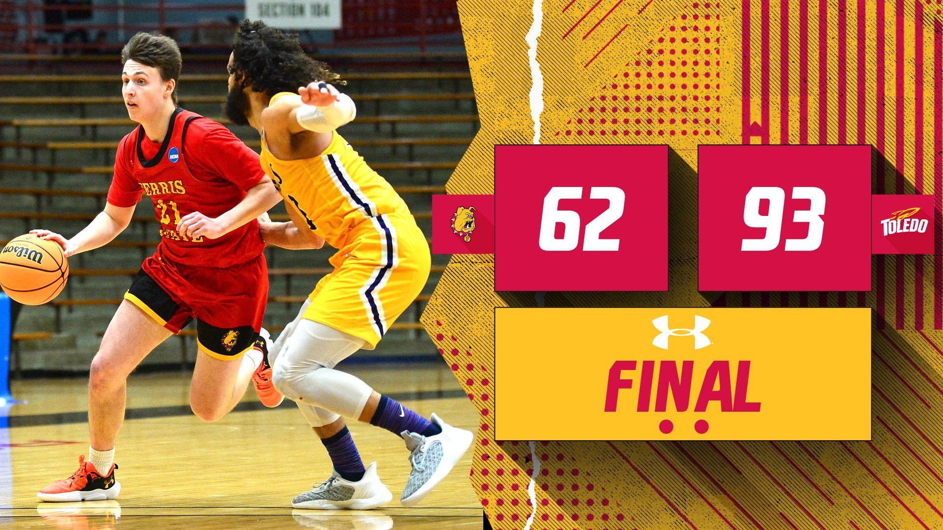 Bulldog Men's Basketball Falls At Toledo In Exhibition Play