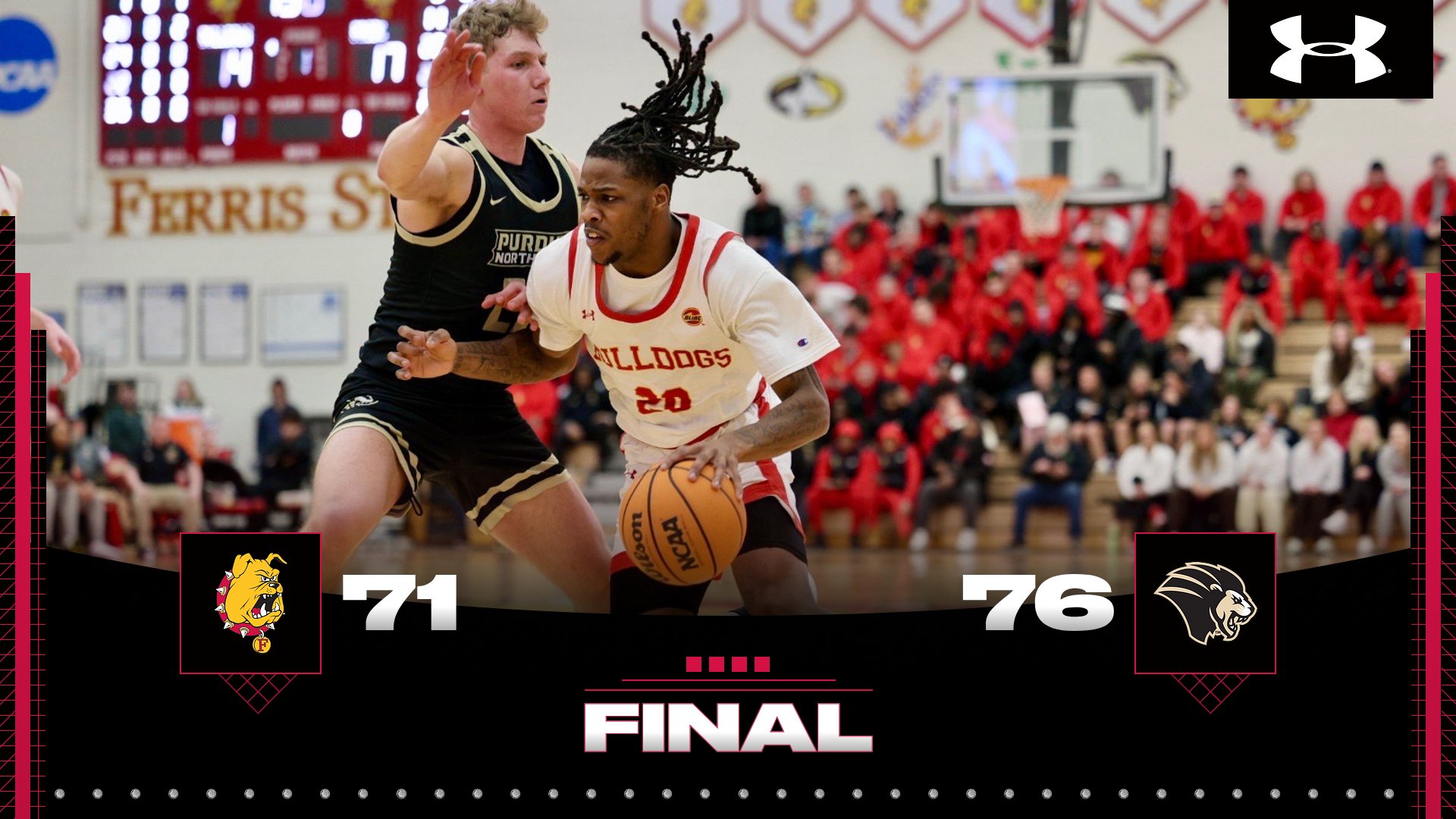 Ferris State Drops Close GLIAC Home Tilt To Purdue Northwest
