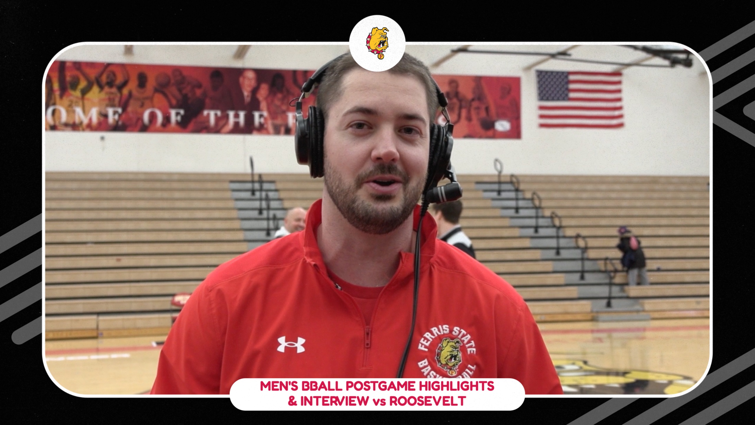 Men's Basketball Highlights & Postgame Interview vs Roosevelt