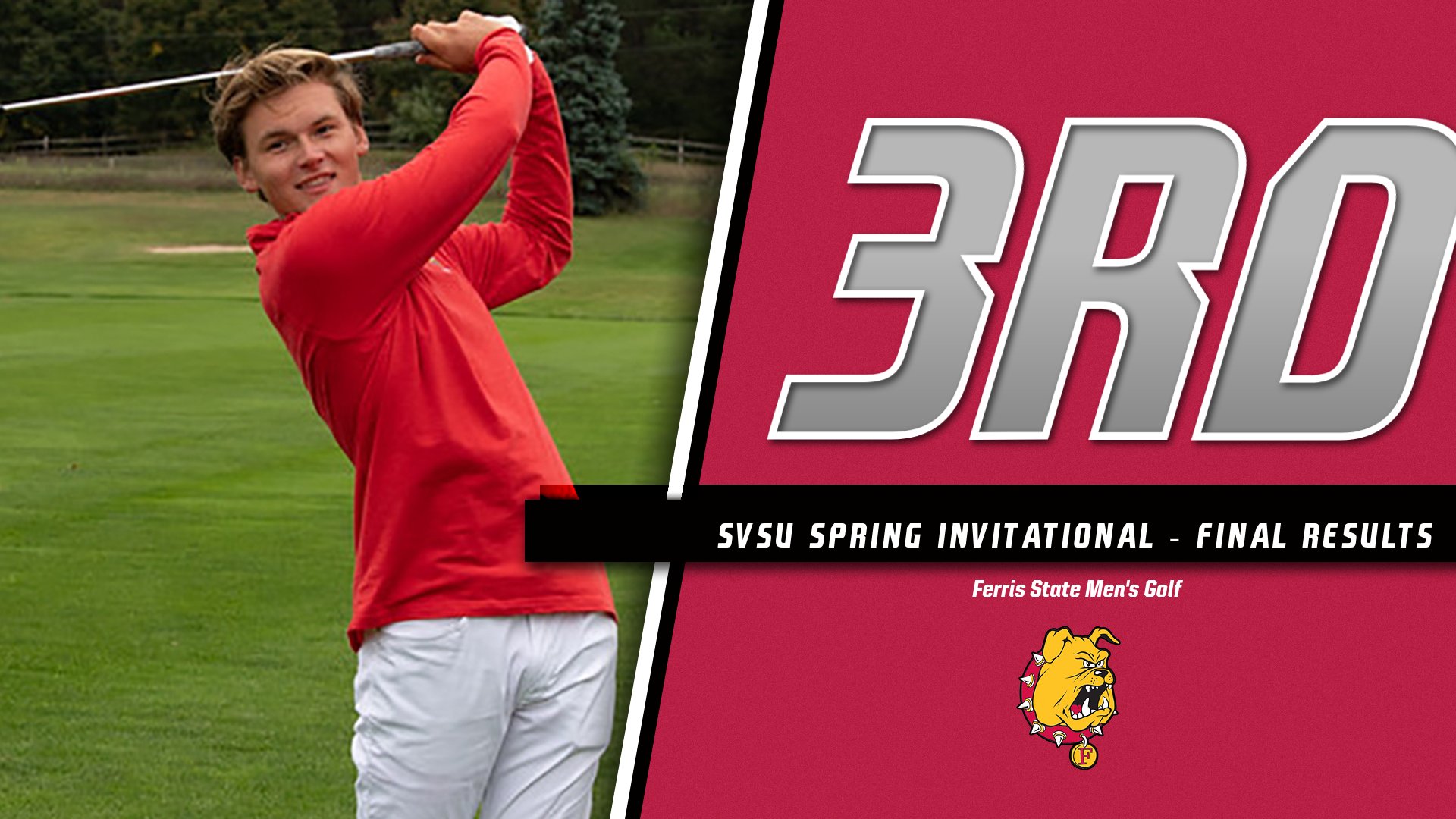 Bulldog Men's Golf Closes SVSU Spring Invite With Third-Place Team Finish