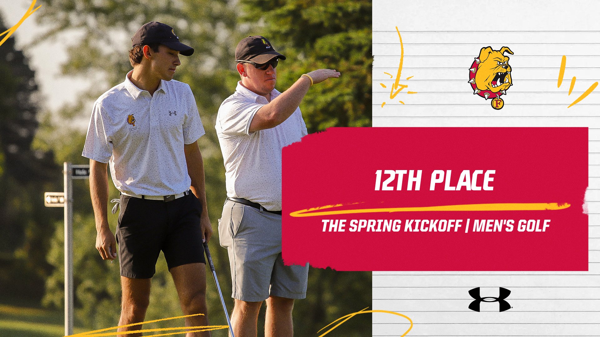 Ferris State Men's Golf Takes 12th Place At Highly-Competitive Event In Florida