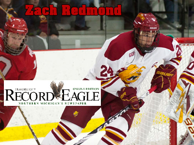 Traverse City Record-Eagle Article On Ferris State's Zach Redmond
