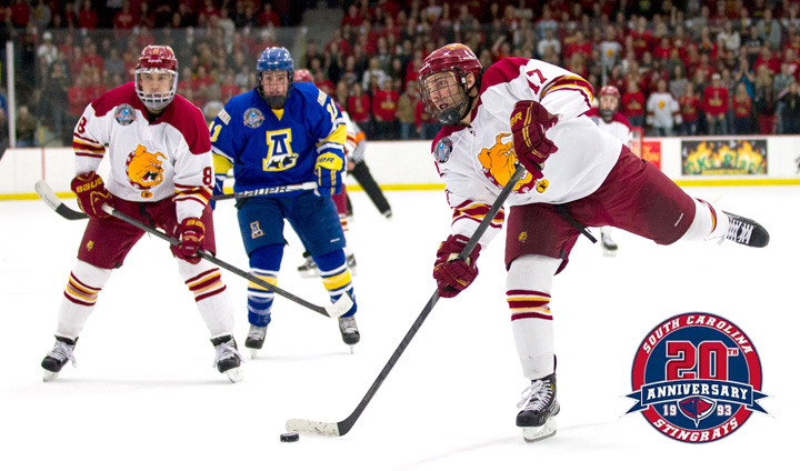 Bulldog Senior Eric Alexander Signed By ECHL's South Carolina Stingrays