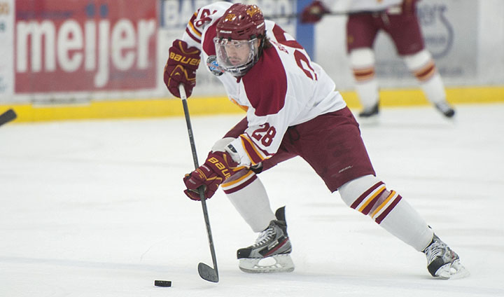 Third Bulldog Hockey Senior In Kyle Bonis Makes Pro Debut After Inking AHL Contract