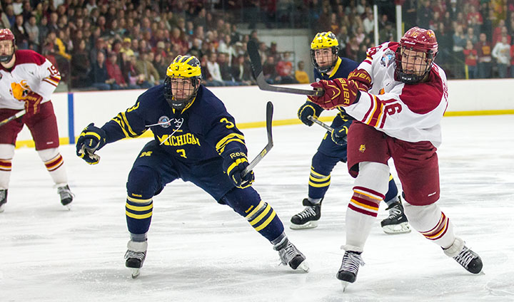 Regular-Season Matchups With Michigan & Michigan State Highlight Ferris State Hockey's Non-League Slate In 2013-14
