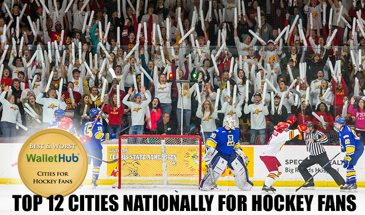 Home Of Ferris State Hockey Earns Praise As Big Rapids Ranks As Nation's 12th-Best Hockey City