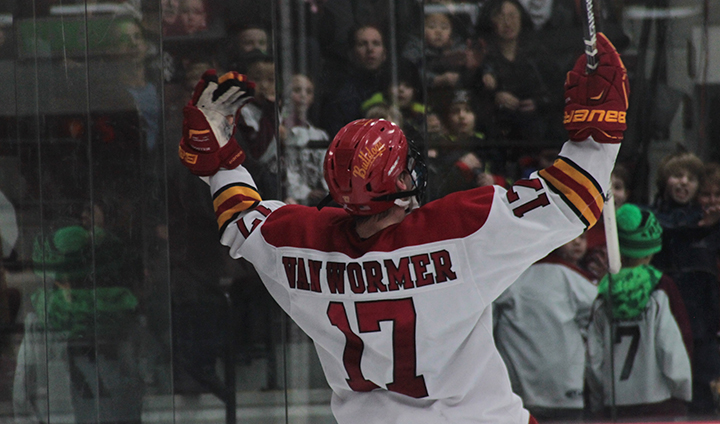 VanWormer's OT Goal Lifts FSU Past #8 Bowling Green Before Sellout Crowd On "Star Wars Night"