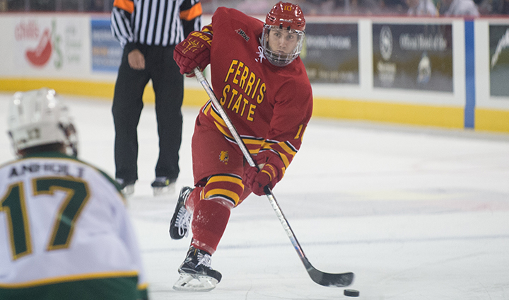 Schempp's OT Winner Gives Ferris State 3-2 Win Over UAA