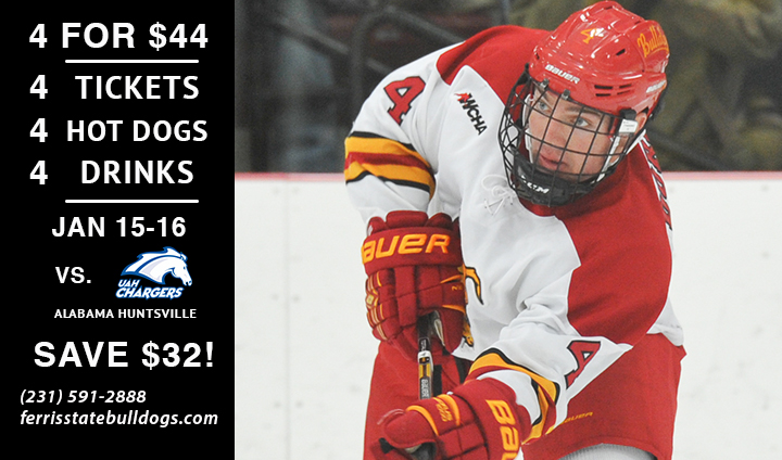 Ferris State Hockey '4 for 44' Ticket Special!