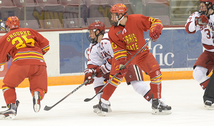 Bulldogs Suffer Setback To No. 7 Harvard In Mariucci Classic Opener