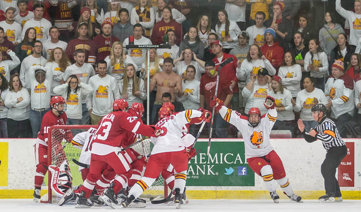 Valiant Bulldog Hockey Comeback Results In Overtime Deadlock Against Wisconsin
