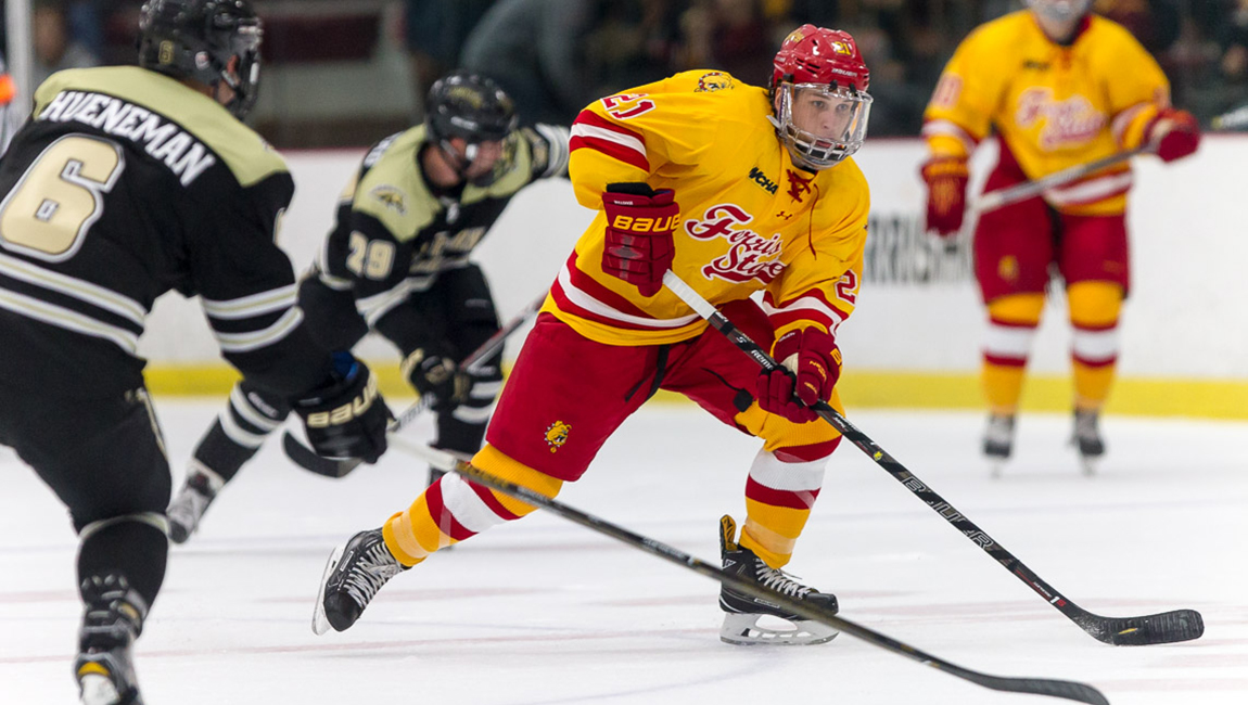 Ferris State Battles Bemidji State To OT Deadlock In WCHA Weekend Opener On The Road