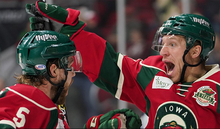 Ferris State Hockey Alum Gerald Mayhew Named AHL MVP