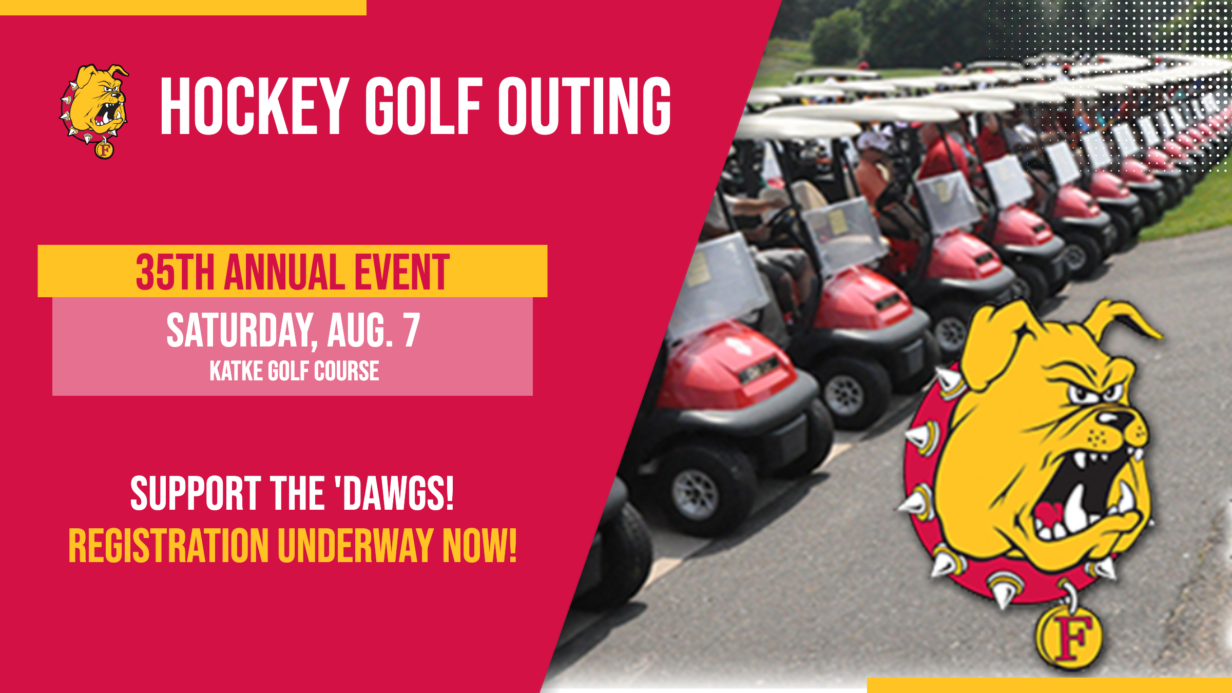 Registration Now Underway For 35th Annual Ferris State Hockey Golf Outing