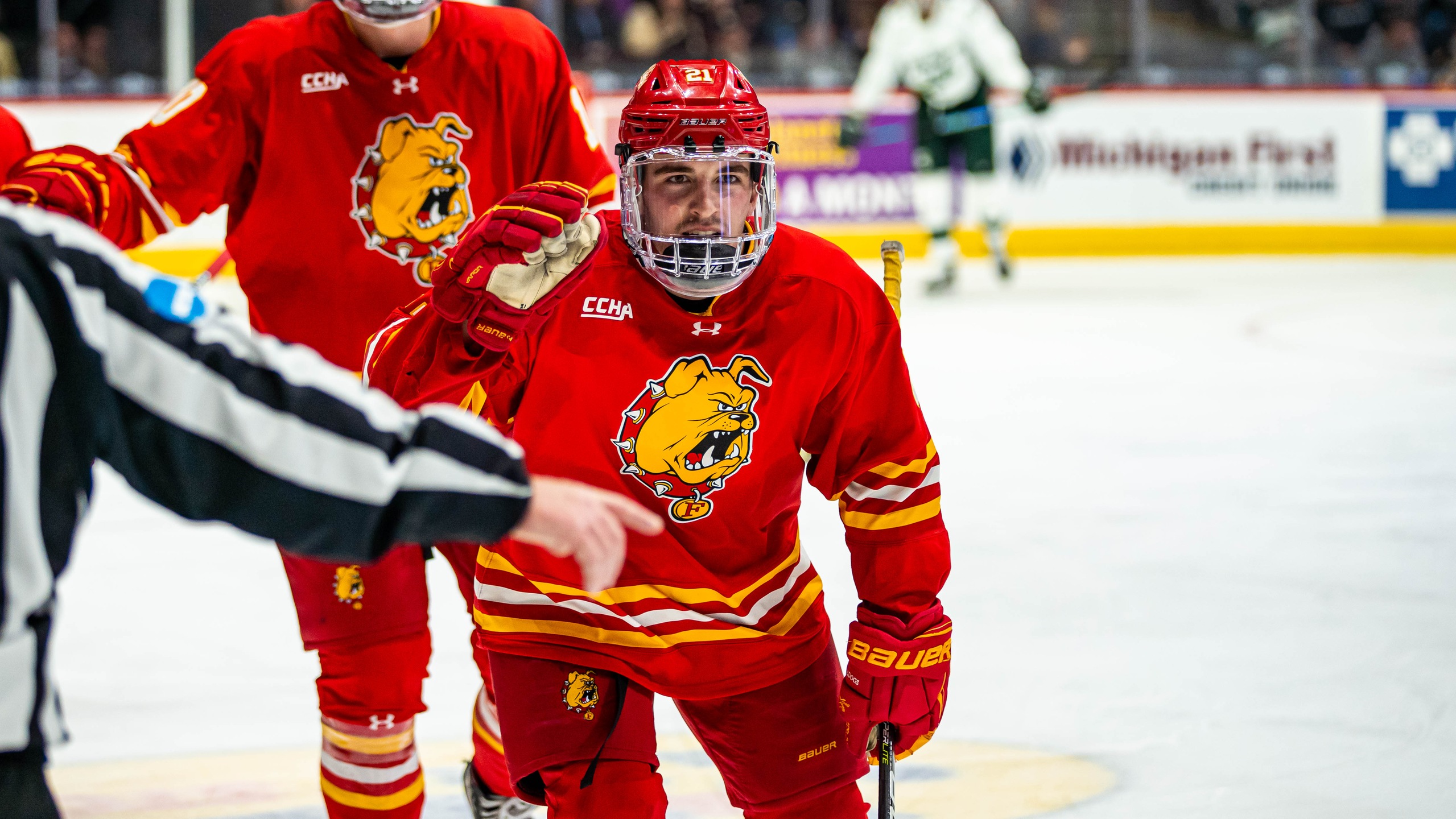 Brancheau's Bullet Eliminates Bowling Green In Overtime, Bulldogs Advance to CCHA Semifinals