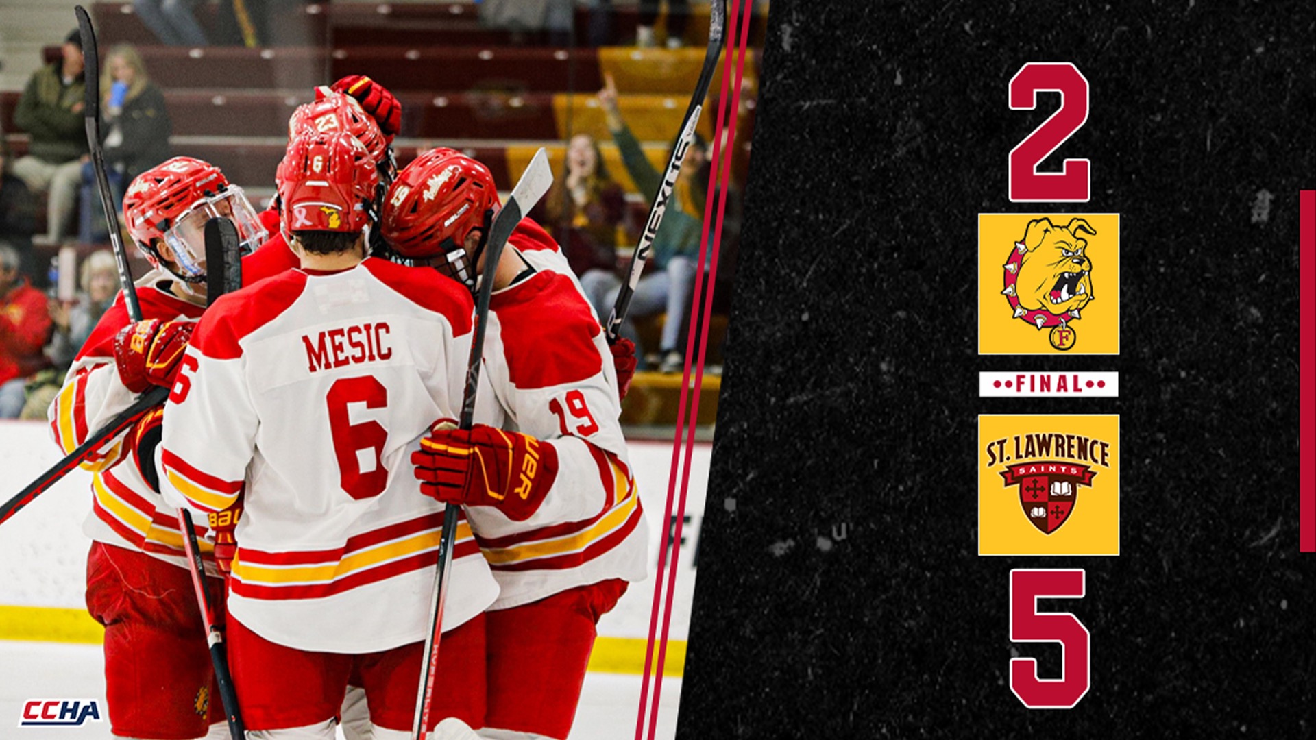 Bulldogs Fall To St. Lawrence in Non-Conference Setback