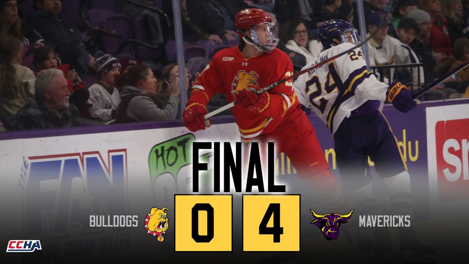 Bulldog Hockey Suffers 4-0 Setback in Road Contest with Minnesota State