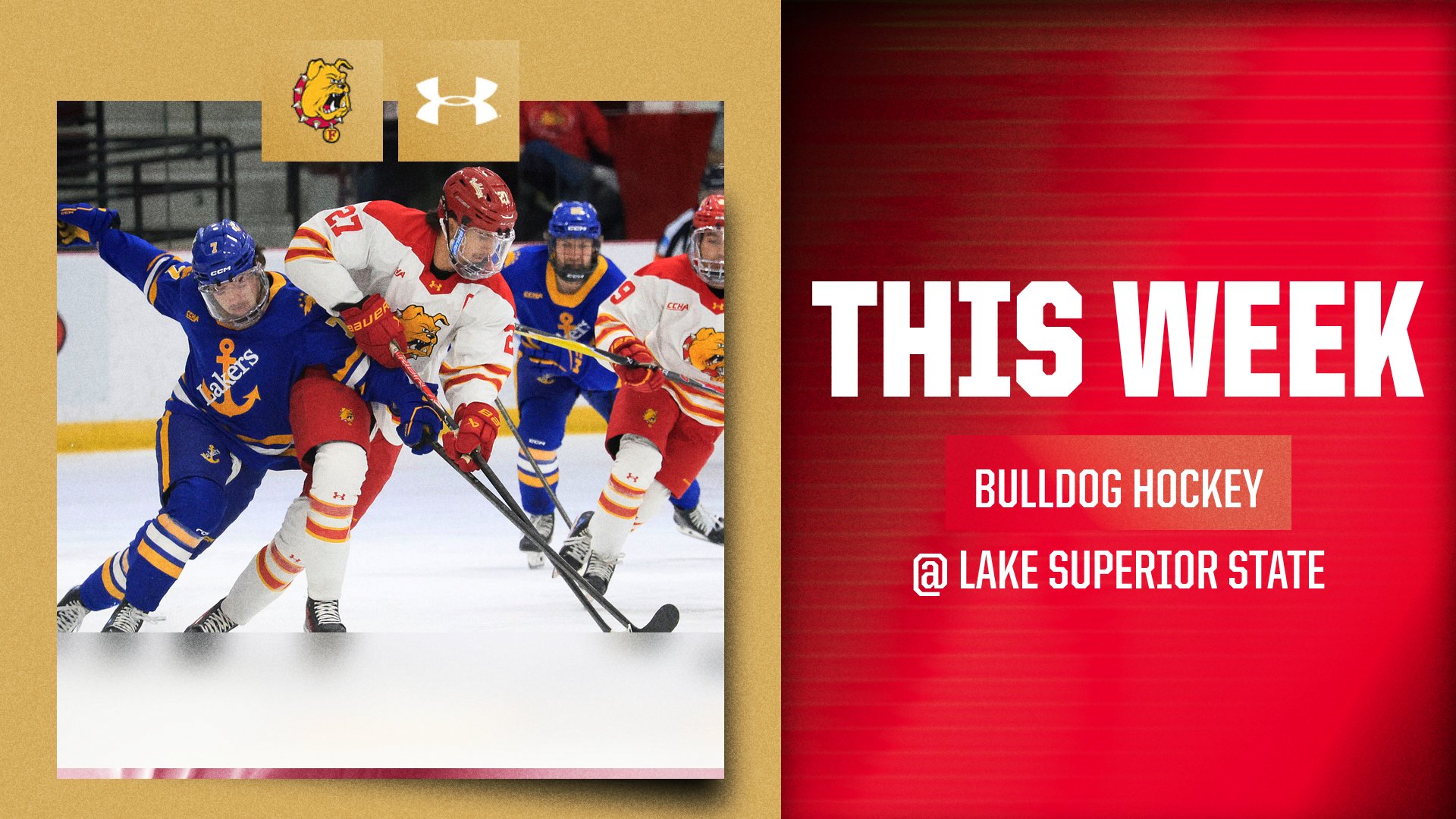 Ferris State Hockey Closes Out Regular Season At Lake Superior State This Week