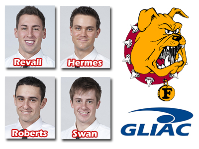 Four Men's Tennis Players Named All-GLIAC