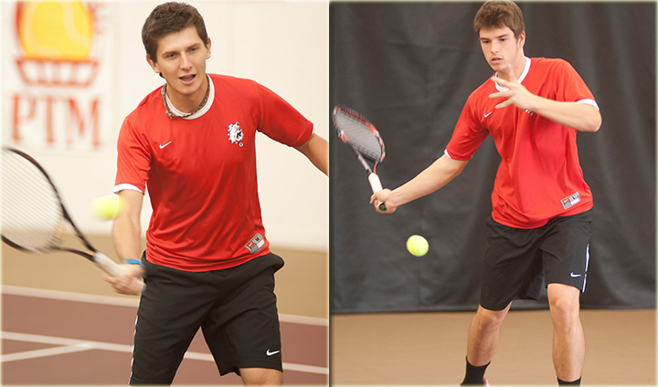 Three Bulldog Men's Tennis Players Claim All-GLIAC Honors