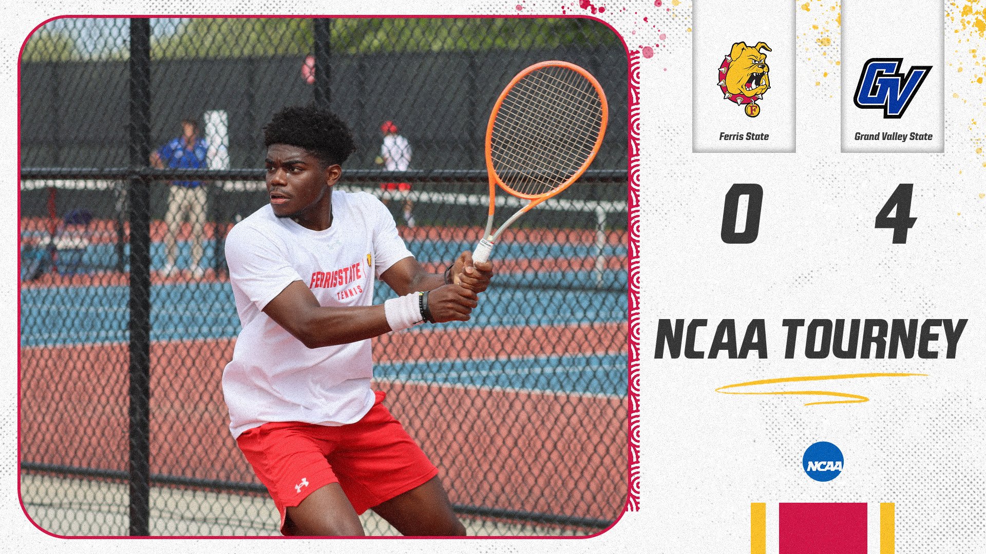 Ferris State Men's Tennis Caps Memorable Championship Season In NCAA Tourney