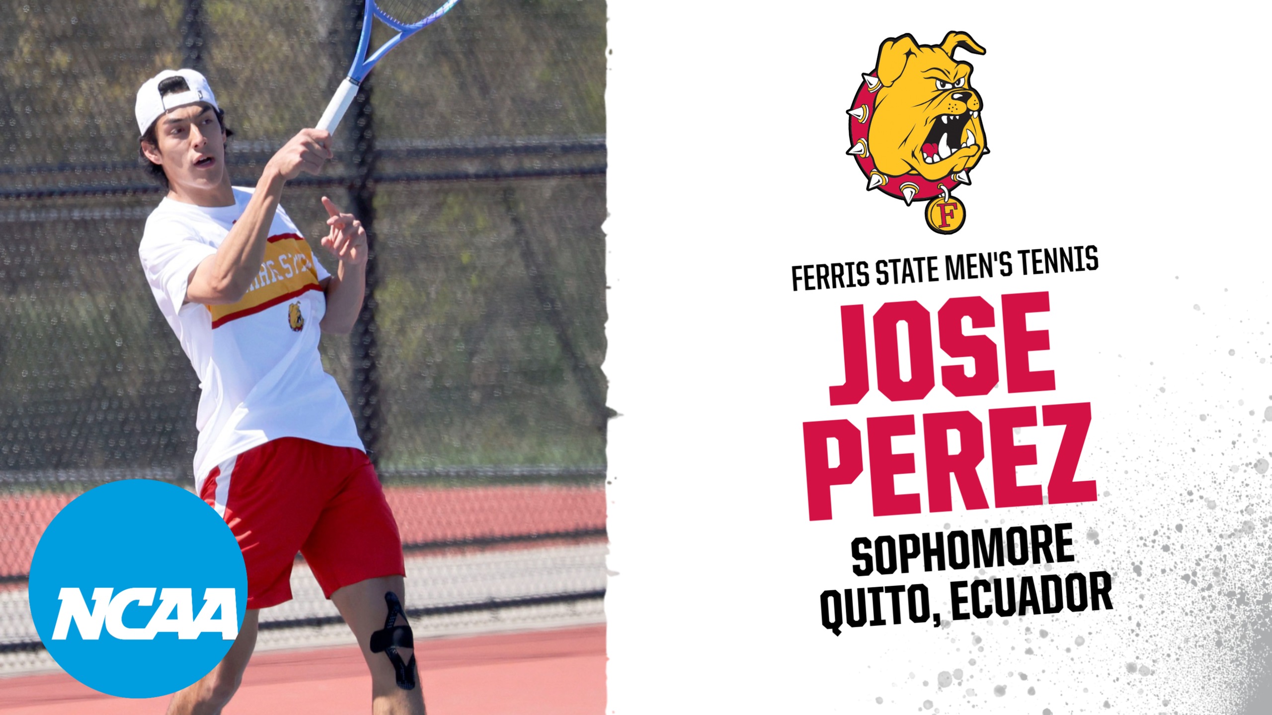 FEATURE: Jose Perez Keeps Battling; Effort Lifts Ferris State Men's Tennis To D2 Sweet Sixteen