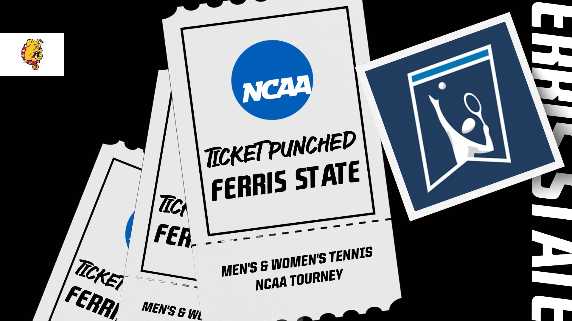 NCAA BOUND! Ferris State Tennis Squads Earn NCAA Berths! FSU To Host Men's Regional