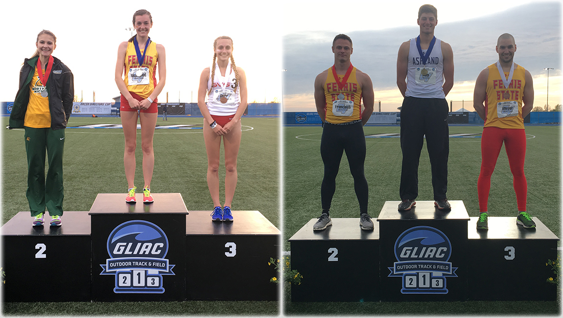 GLIAC Track Podium Photos