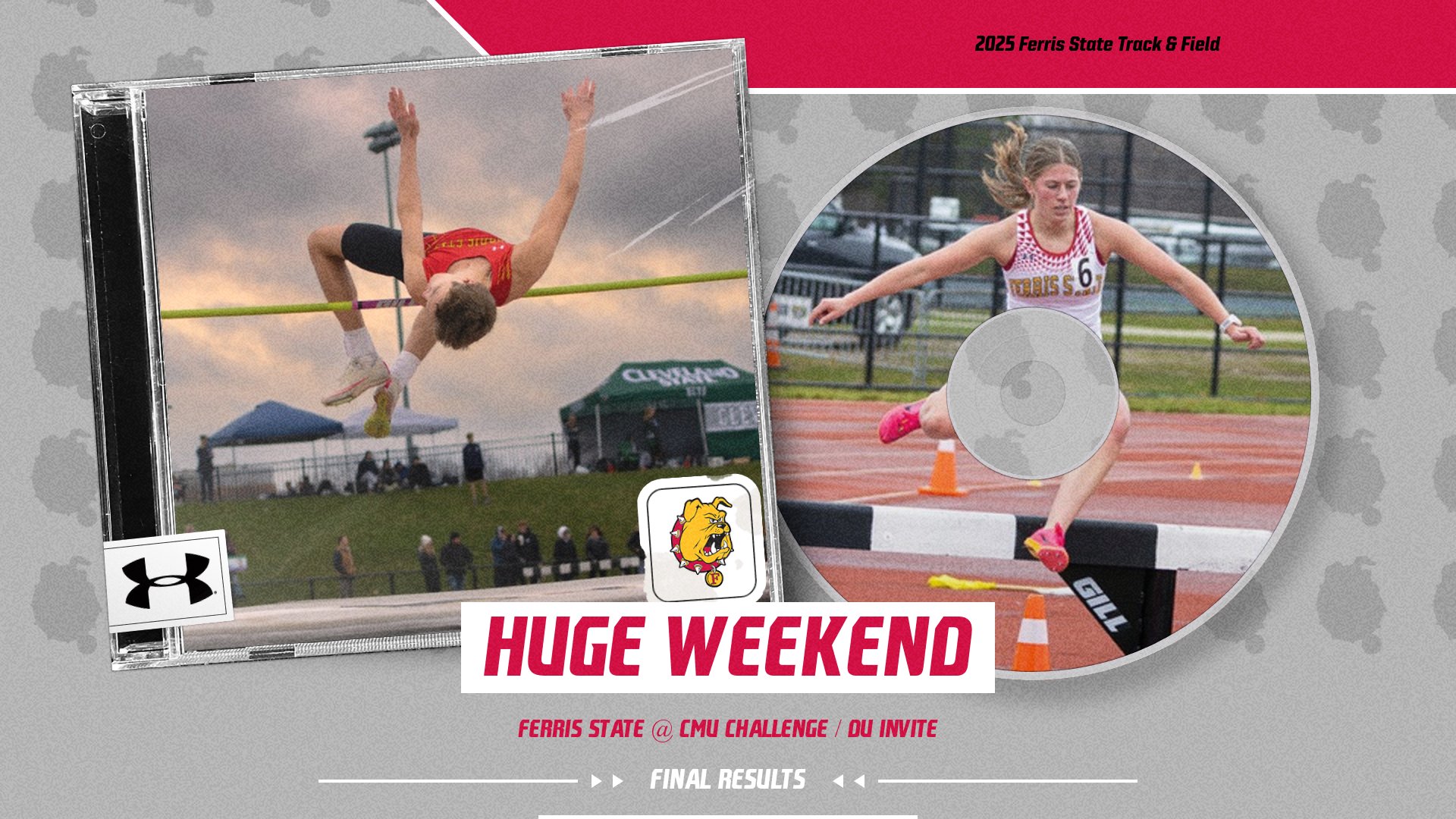 Huge Weekend For Bulldog Track At Two Meets; Total of 12 All-Time Marks and 39 Top-Eight Finishes