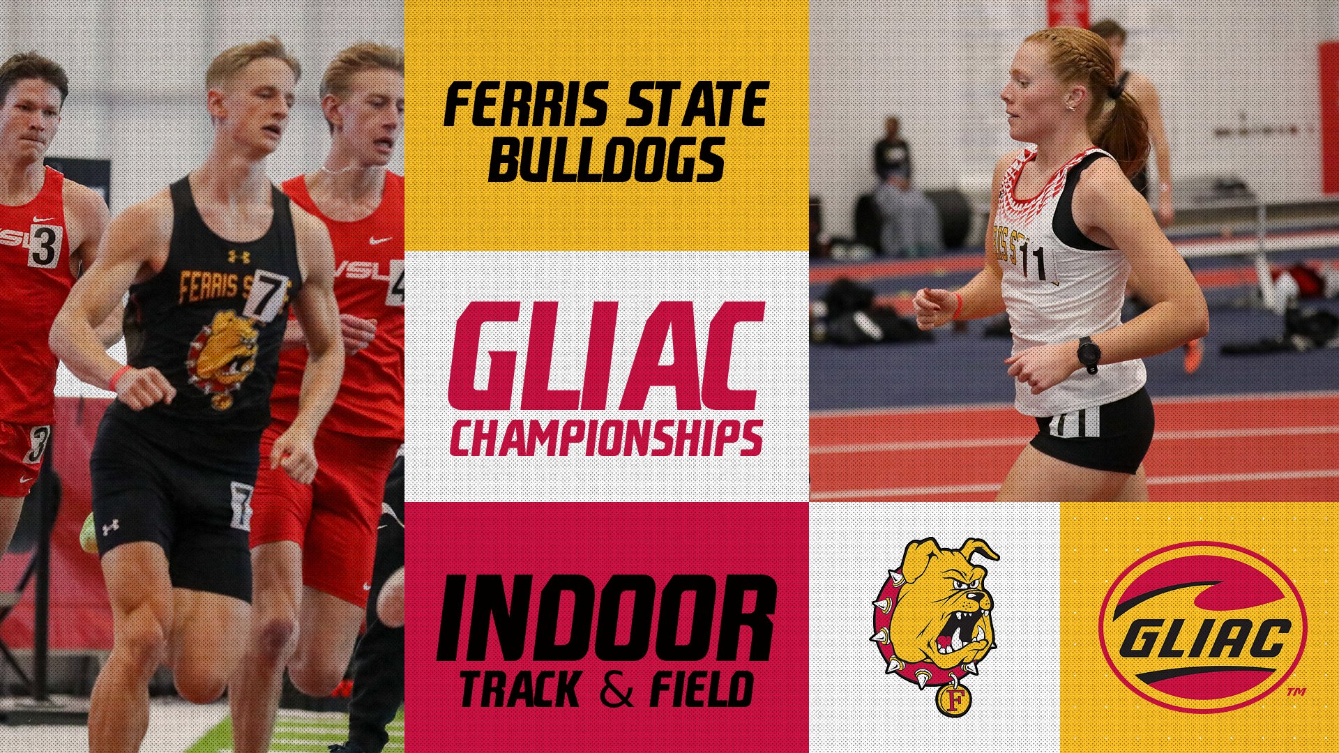 Ferris State Men Finish Fifth, Women Eighth At GLIAC Indoor Championships