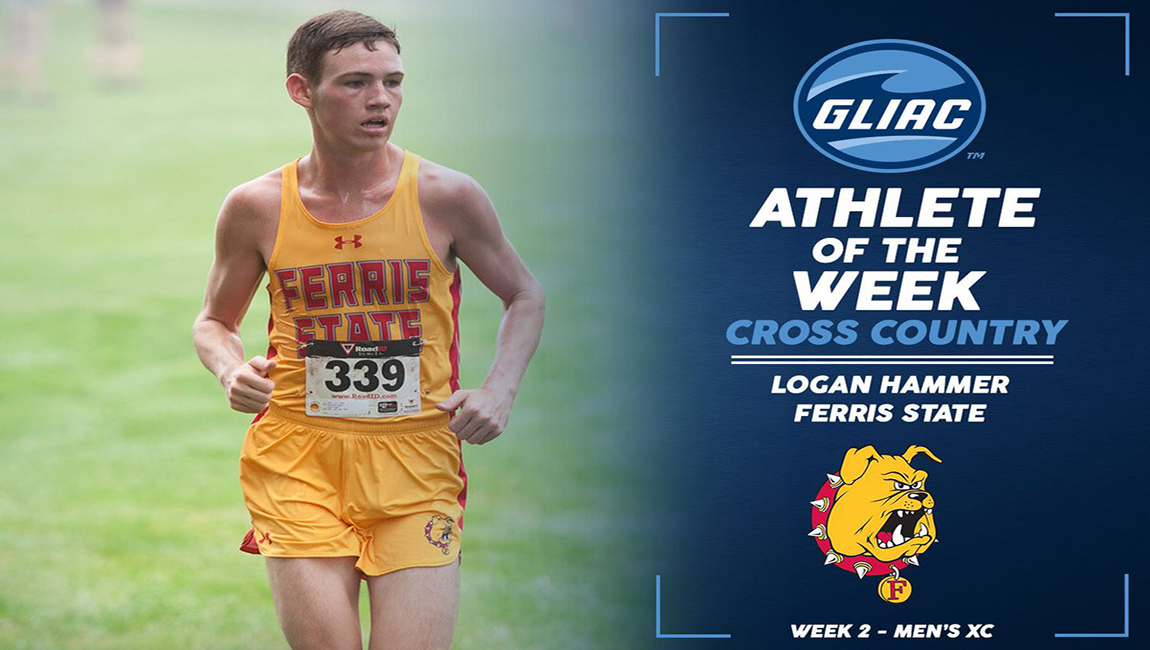Ferris State's Logan Hammer Earns GLIAC Honor After Season-Opening Race